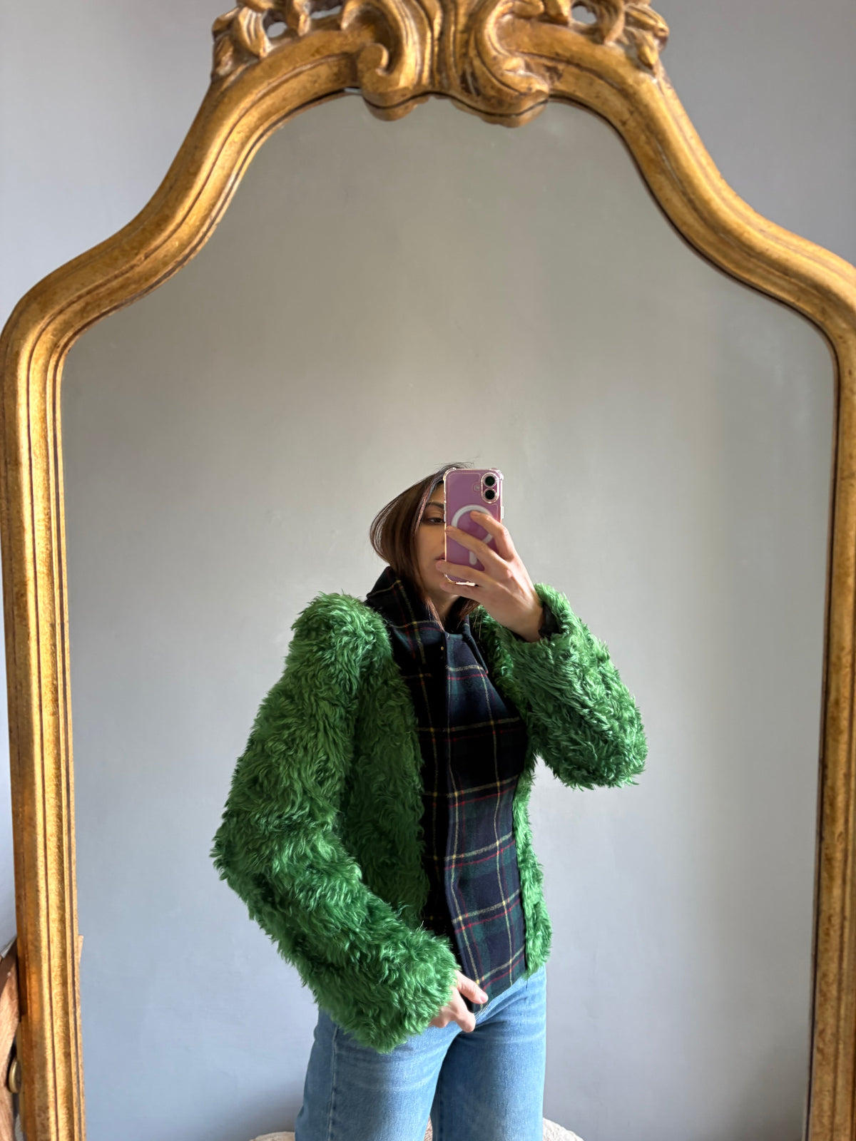 Cappotto/pelliccia scozzese