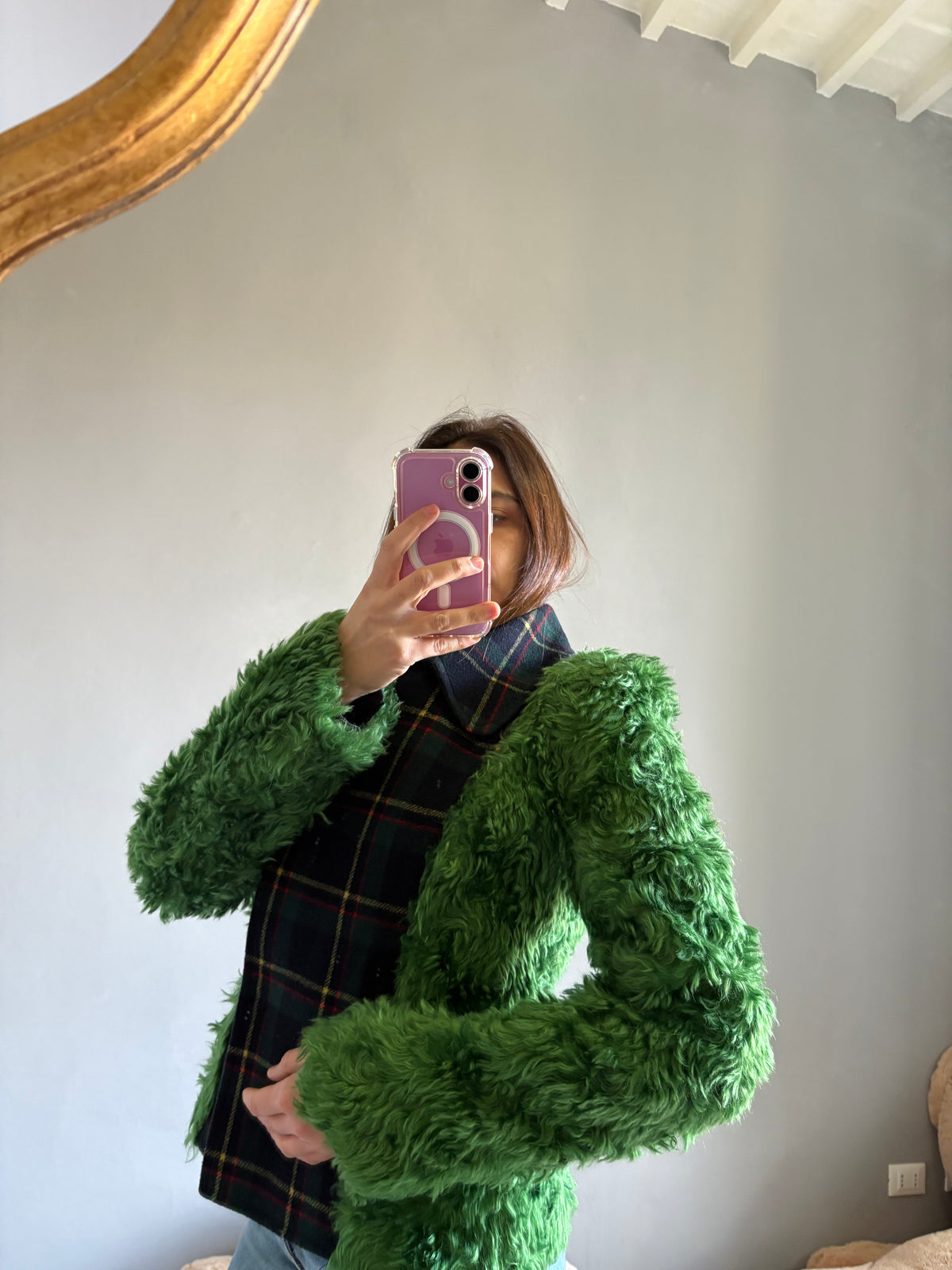 Cappotto/pelliccia scozzese