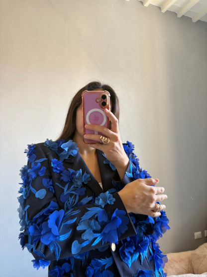 Blazer petalo blu