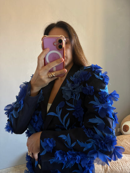 Blazer petalo blu